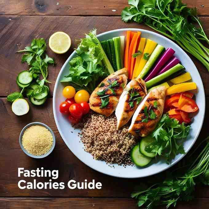 Healthy meal with vegetables, protein, and grains